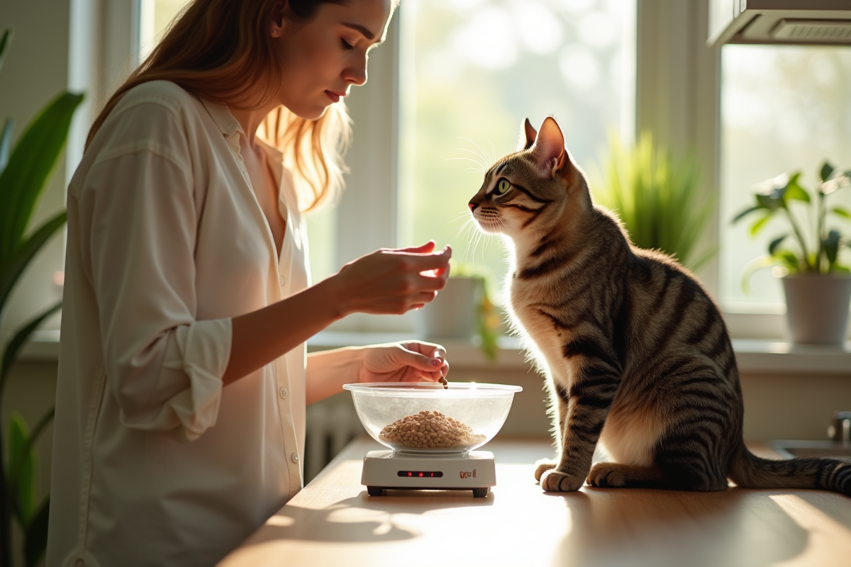 chat alimentation