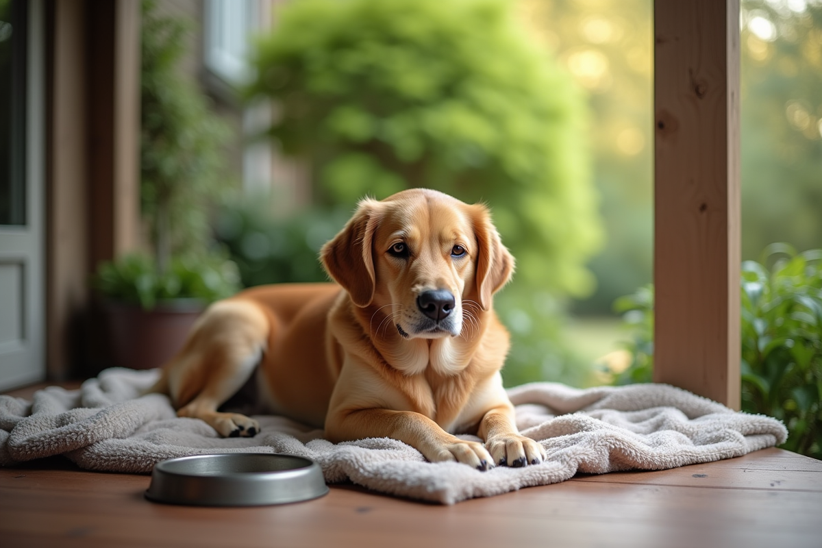 chien extérieur