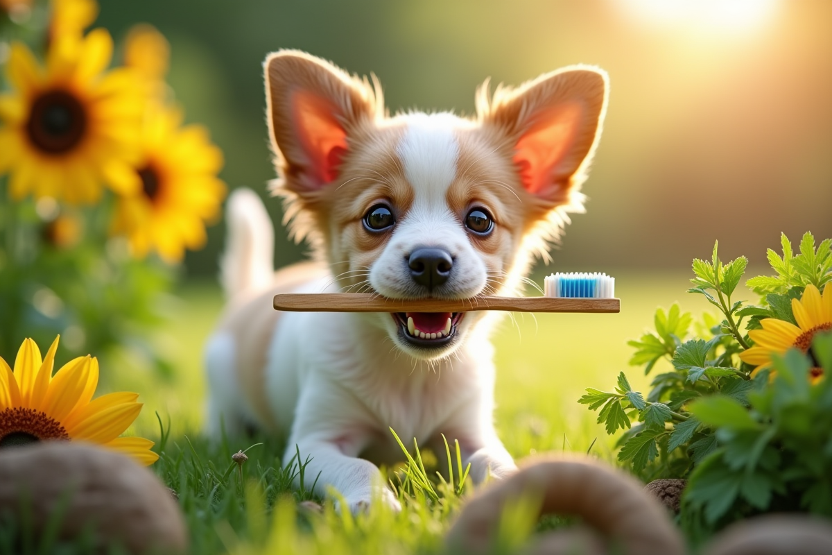 brosse chien