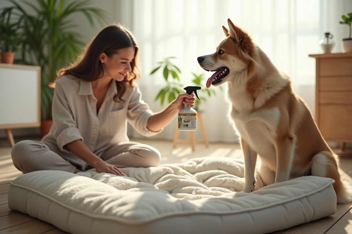 chien malodorant